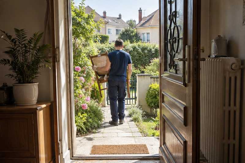Porte d’entrée grande ouverte : chantier Rue Albert 1er