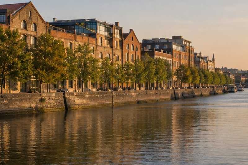 Quai de Seine aux entrepôts de brique, Le Perreux-sur-Marne