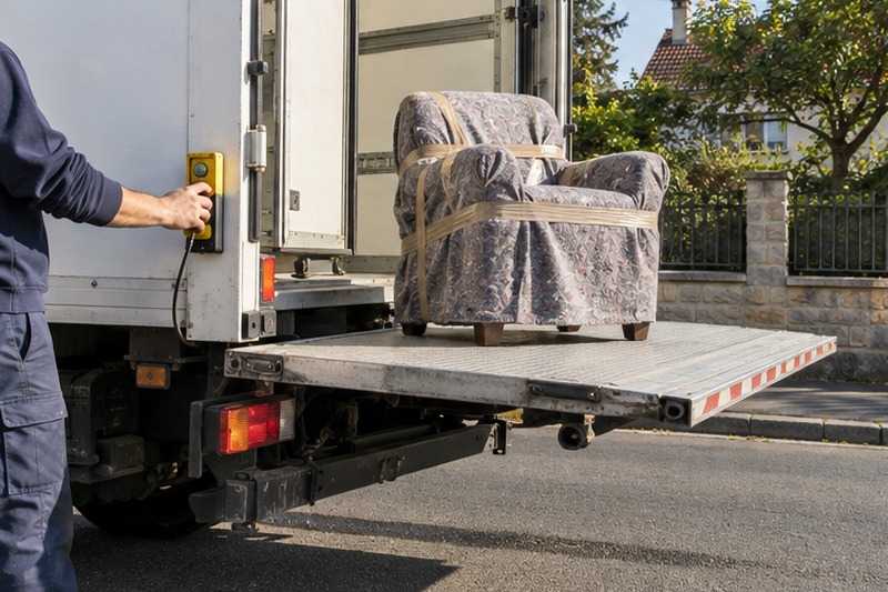 Hayon descendu avec une chaise, Marolles-en-Brie