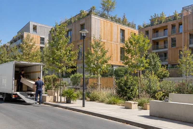 Écoquartier aux façades en bois, Saint-Maur-des-Fossés