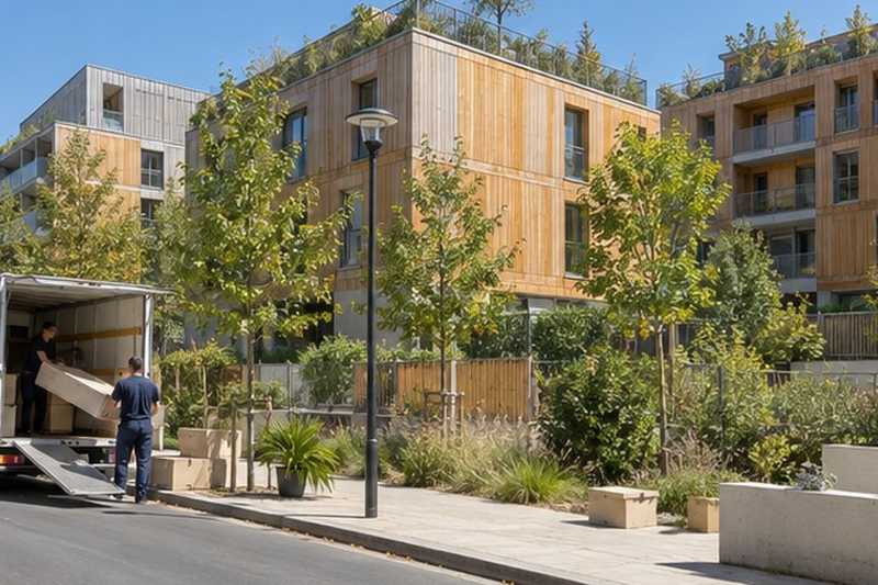 Écoquartier aux façades en bois, Thiais