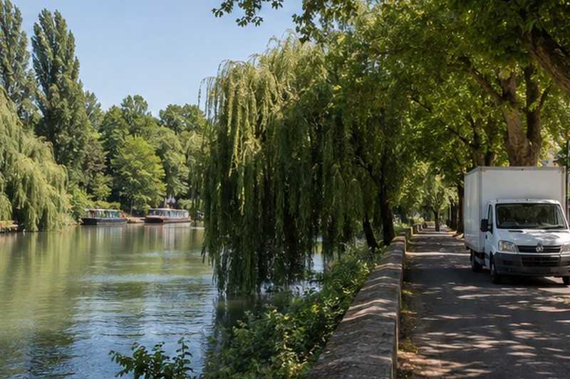 Camion au bord de la Marne, Villeneuve-le-Roi